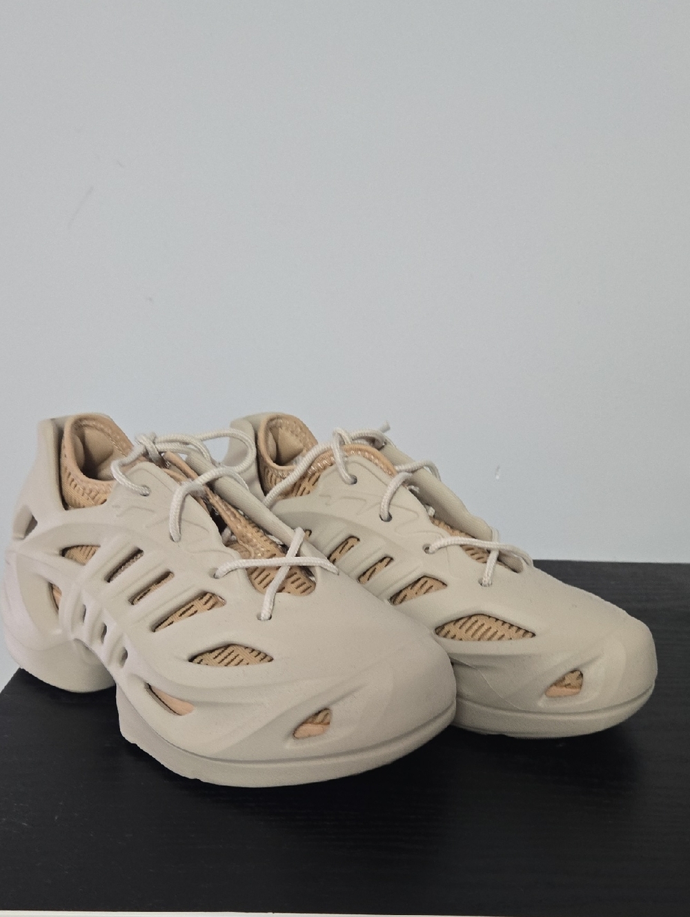 Beige Sculpted Athletic Sneakers - Neutral Beige